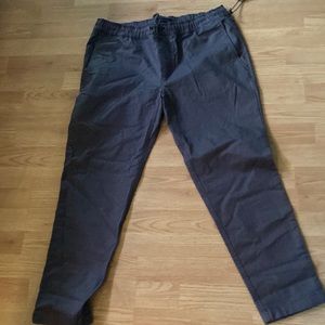 Gray pants mens large